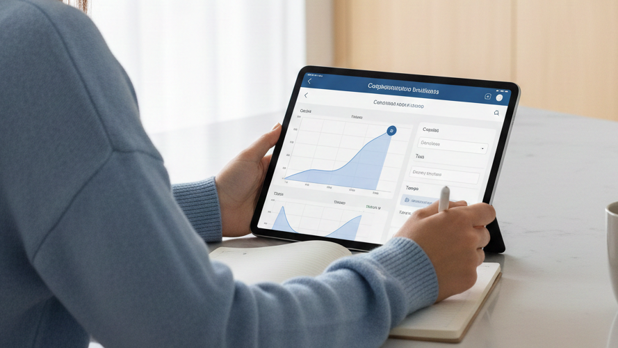 Gemini_Generated_Image_r28p1vr28p1vr28p Como Calcular Juros Compostos: Guia Completo com Fórmulas, Exemplos e Simulações Práticas