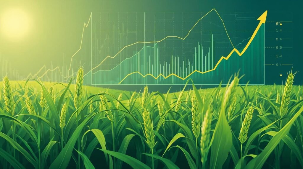 agroneegocio-e-graficos-de-bolsa-de-valores-positivos-1024x573 RURA11 e o Futuro da Renda Passiva: O Guia Completo para sua Aposentadoria em 2026